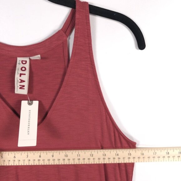 NWT Anthropologie DOLAN Left Coast Fabiana Knit Tank Dress Flare‎ Pleated SMALL - Picture 7 of 14